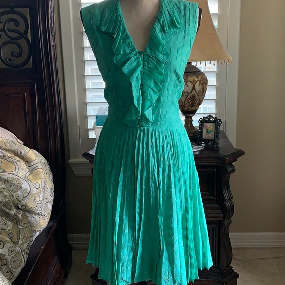 Antonio MELANI green dress - Picture 2 of 7